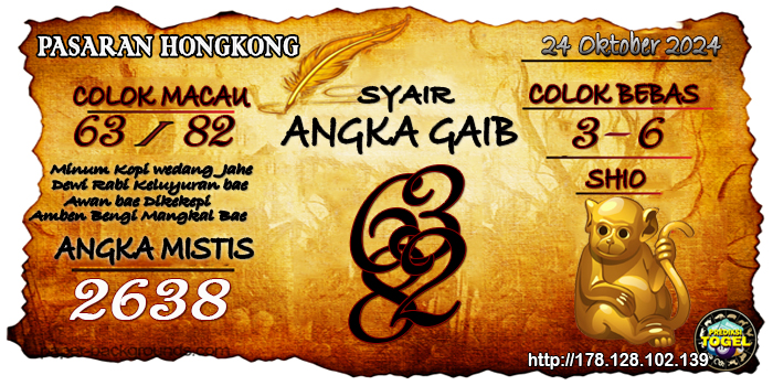 Prediksi Togel Hongkong Kamis 24 Oktober 2024